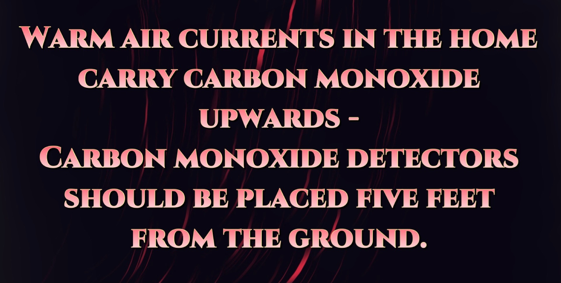 carbon monoxide misconceptions include thinking opening a garage door is sufficient for a running engine.